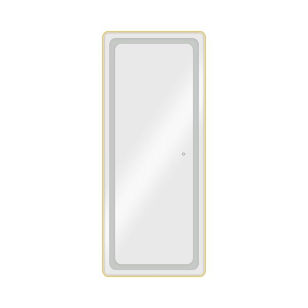 TOCADOR RECTANGULAR GOLD