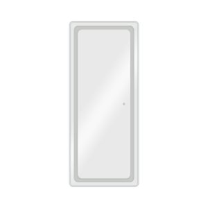 TOCADOR RECTANGULAR SILVER